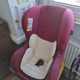 mother care car seat. has all its strapped, recently washed it all
