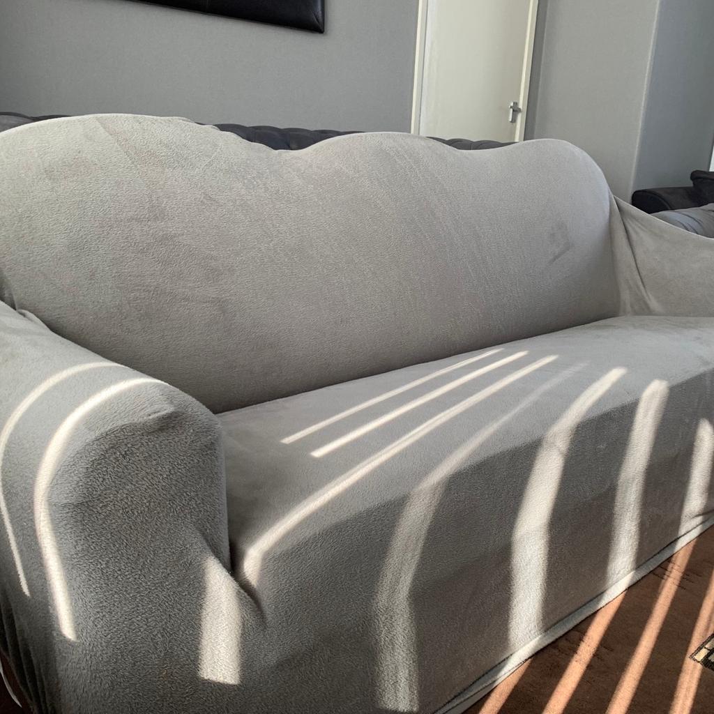 3 seat storage sofa set w FREE fitted covers in S5 Sheffield for £95.00