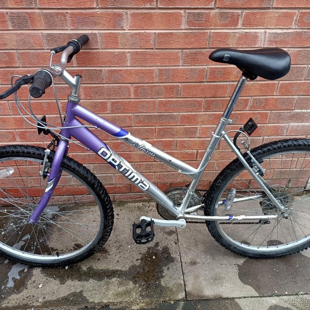 Optima Mountain Bike
I am selling my Optima Mountain Bike 19" frame in good condition. 26" wheels. Brakes are in good condition (new rear cable has been fitted as well as new brake pads). Gears are 3*6. Collection from Balsall Heath.