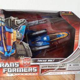 TRANS FORMER Universe Thread Bolt with Booster unit Age 5+. Collection only