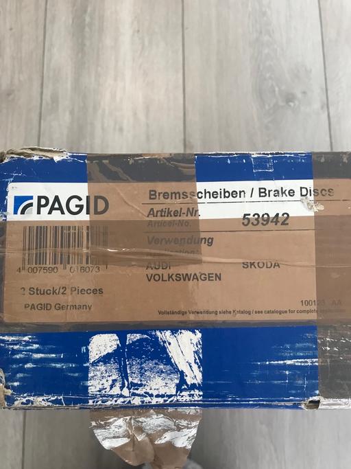 Vehicles Barking and Dagenham Dagenham - RM8 - Photos for Pagid front brake discs