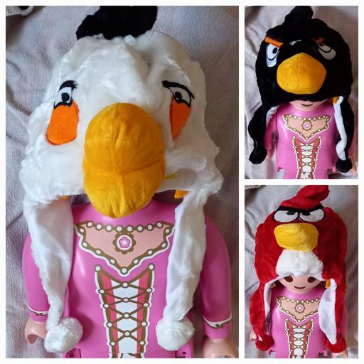 Buy & Sell Tividale Sandwell - Photos for angry birds kids fluffy hats.