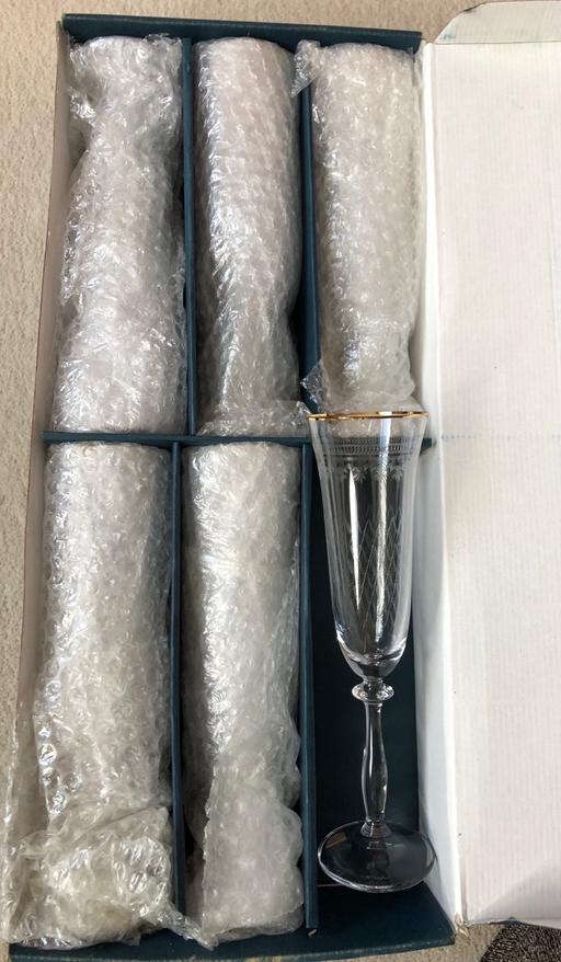 Buy & Sell West Midlands Coventry - Photos for Glass Champaign flutes x 6