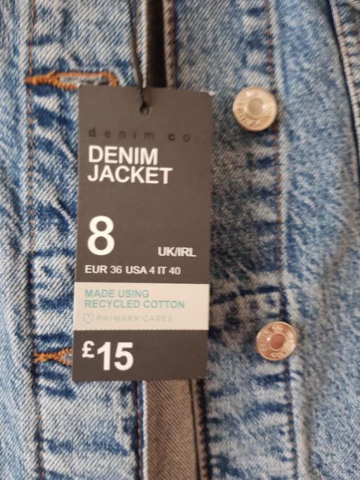 Buy & Sell Lancashire Blackpool - Photos for Ladies sleeveless denim jacket size 8 BNWT