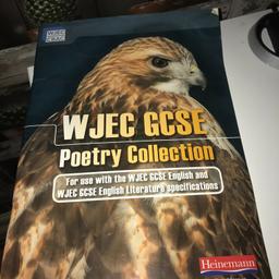 THIS IS FOR THE CURRENT GCSE EXAM LEVEL IN ENGLISH POETRY COLLECTION

1 X TEXT/REVISION BOOK GUIDE - HAS BEEN READ BUT IN EXCELLENT CONDITION

PLEASE SEE PHOTO