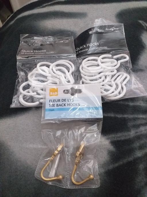 Buy & Sell Nottinghamshire Mansfield - Photos for BRAND NEW X3 CURTAIN HOOKS IN PACKS