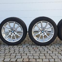 Biete original BMW Styling 281 Räder an. Die Reifen sollten erneuert werden (2014). Ohne Reifendrucksensoren. Inkl. Nabendeckel.