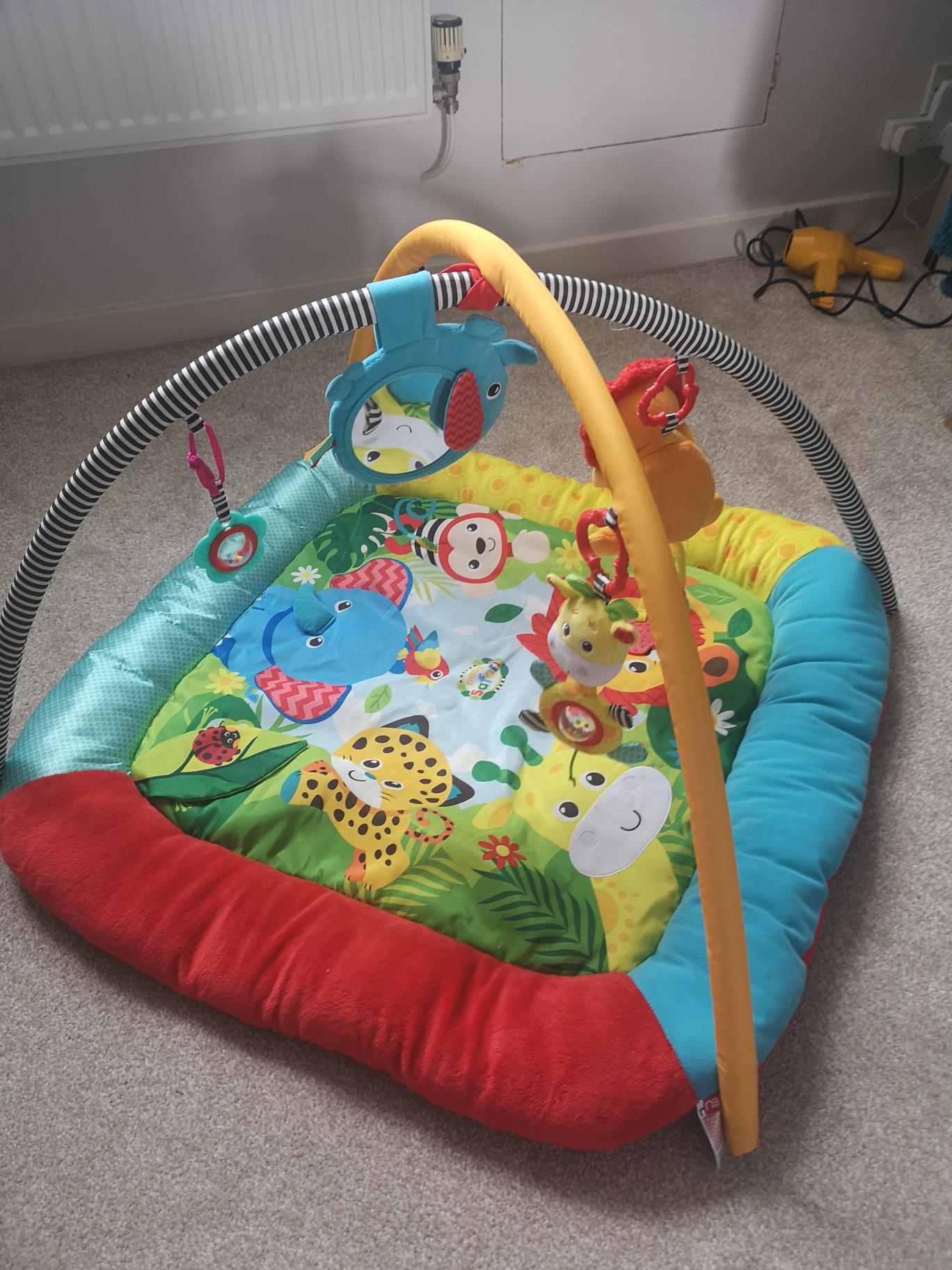 Mothercare baby safari lights and sales sounds playmat