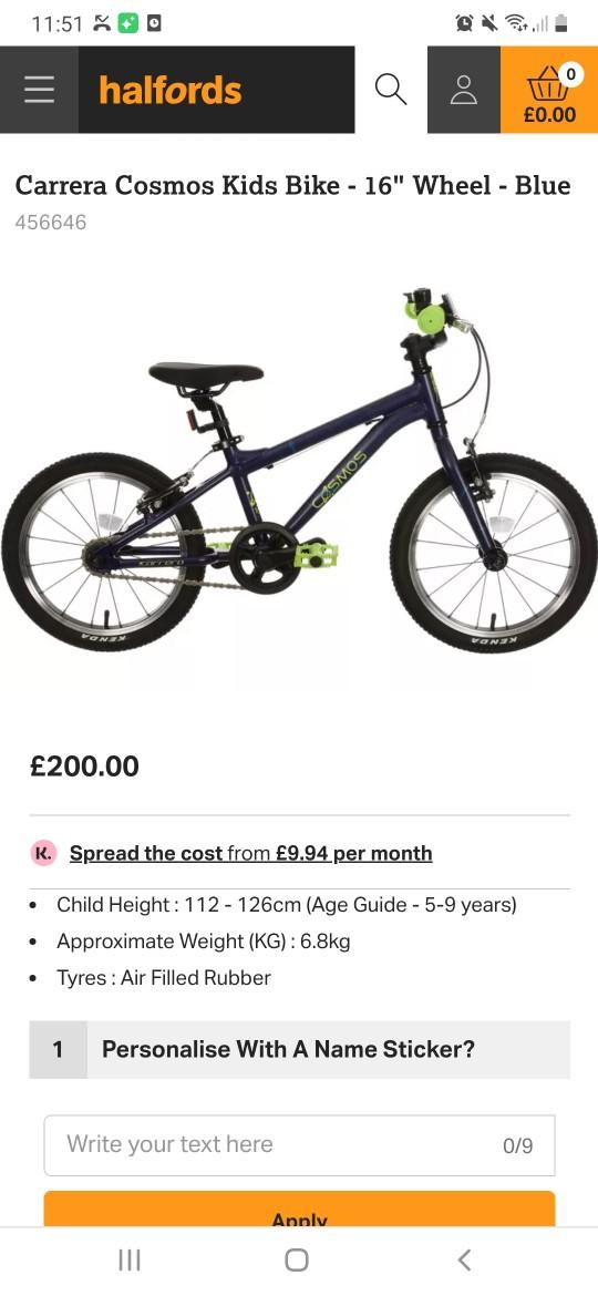 carrera cosmos 16 raising handlebars