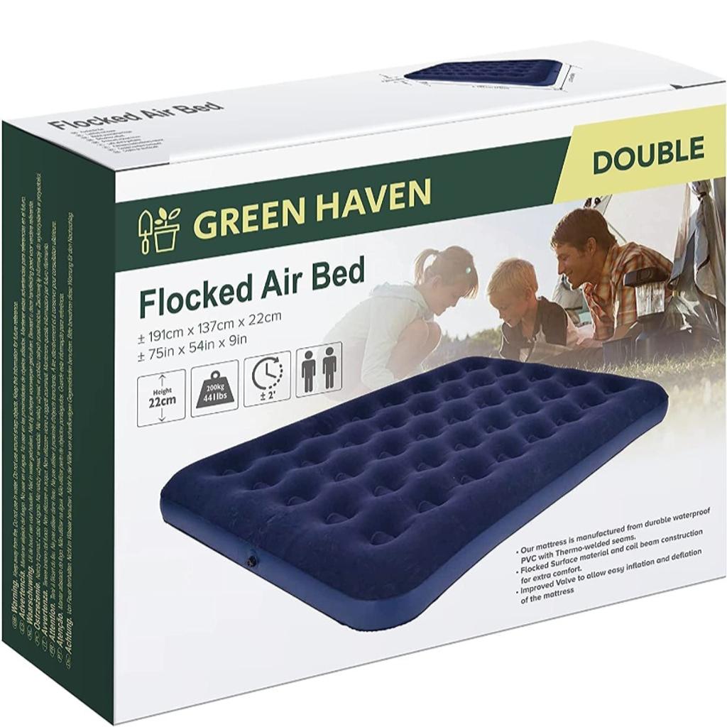 Green Haven Double Blow up Camping bed. in OL12 Rochdale for £28.00 for