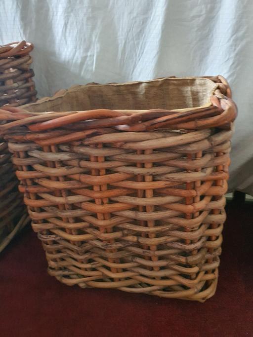 Buy & Sell Staffordshire Stoke-on-Trent - Photos for Extra Large Rustic Bamboo Log Basket