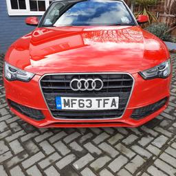 2013 Audi A5 SLine special edition
Automatic
Diesel
37000 miles
1yr MOT
service history
Cat N, never been damaged, new engine from Audi
£9,000 
Great drive, will be sad to see it go