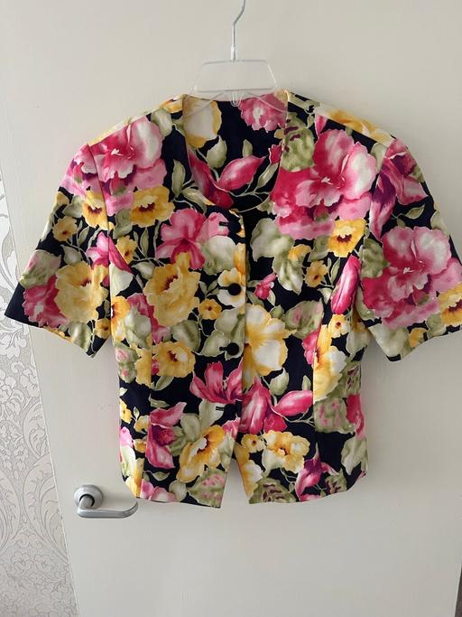 Buy & Sell South West London West Brompton - South West London - Photos for ST MICHAEL Floral Blazer Jacket Size Uk 14