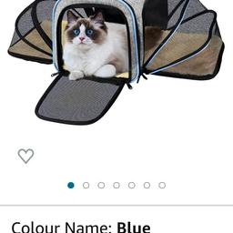 cat carrier for sale bought from Amazon never used it pick up maltby or can meet on high Street £10. thanks for reading