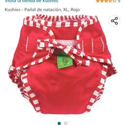 6-11kg.(14-25lbs) swim nappy in very good clean condition. used 1x. adjustable at the waist so it can be used for 4months to 18m. very similar to the ones one the first picture but different brand (BEMA sports company)