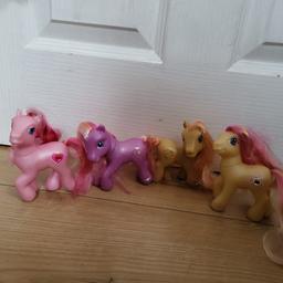 4 My Little Pony's