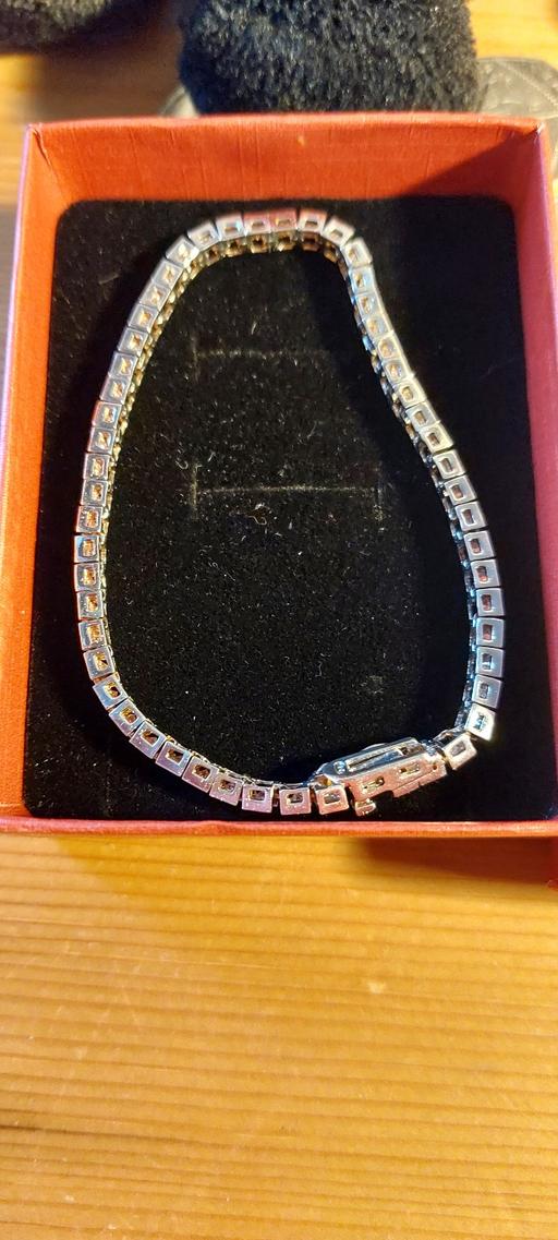 Buy & Sell Merseyside Sefton - Photos for SILVER TENNIS BRACELET