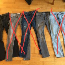 Verkaufe diverse Jeans Gr. 152
Wenig getragen zum Teil ungetragen

(€ 5,— pro Hose)