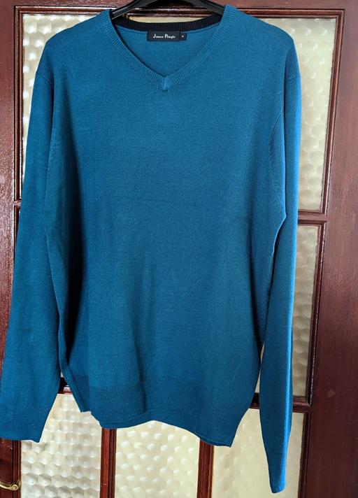 Buy & Sell Blaenau Gwent Georgetown - Blaenau Gwent - Photos for Mans James Pringle Bluey Jumper Size Medium,