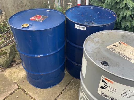 Buy & Sell West Yorkshire Leeds - Photos for 200 litre steel burning bins £22 each