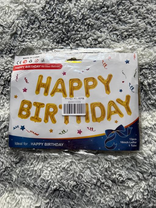 Buy & Sell West Midlands Birmingham - Photos for Happy birthday foil 🎈 balloons x 1