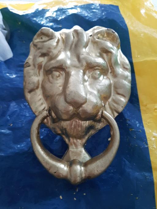 Buy & Sell Greater Manchester Wigan - Photos for Antique brass lion head door knocker