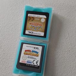 Pokemon heartgold & Mario & sonic Olympics ds games in plastic case