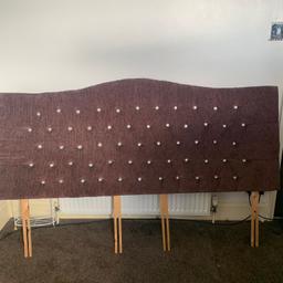 supper king size head board, very good condition, very good quality
