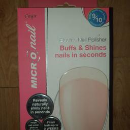 Micro Electric nail polisher
Shines and Buffs nails
RRP £14.99