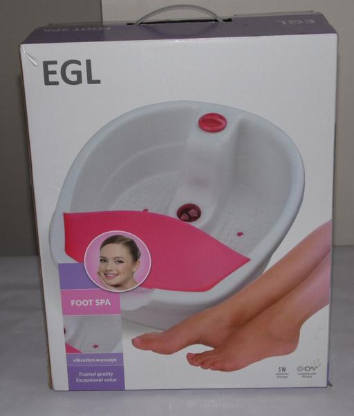 Buy & Sell Cornwall Bugle - Cornwall - Photos for EGL Foot Spa in White and Pink Brand New