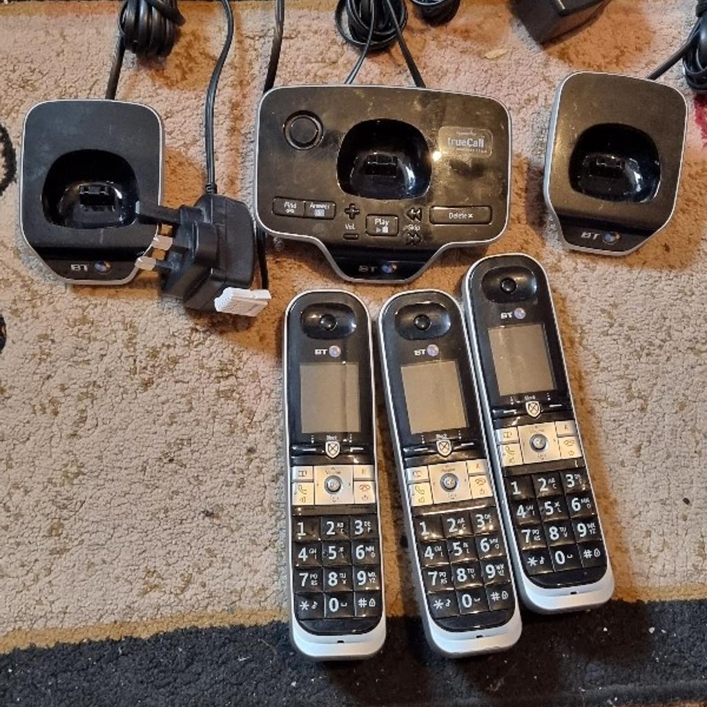 BT8600 Trio Advanced Call Blocker Digital Cordless Phone With Answering Machine