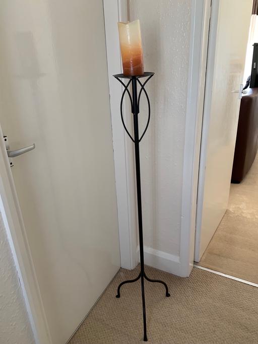 Buy & Sell Derbyshire Derbyshire Dales - Photos for Wrought iron standing candle holder