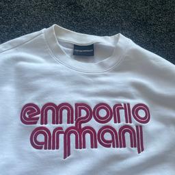 This is a gorgeous red and white Emporio armani top, it has only been worn twice. It’s in brand new condition. 

Retails price was 75£

I’ve got it on for 46£ come on people drop me some offers 

#emporioarmano