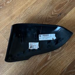 Upgraded my mirror caps as the passenger side was cracked! So the driver side is extra and would like to sell it. Original BMW wing mirror cap. Sold as seen!