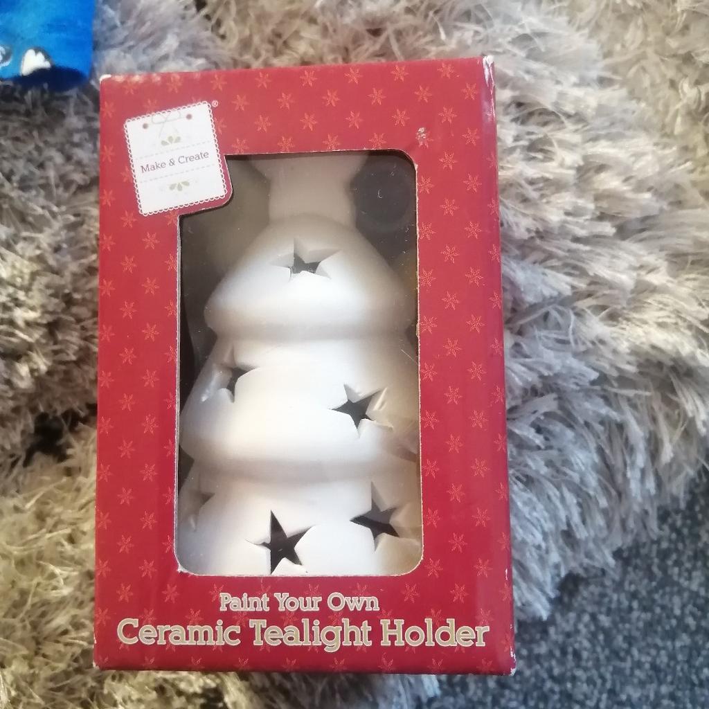 paint your own ceramic tealight holder in S75 Dodworth für 1,00 £ zum