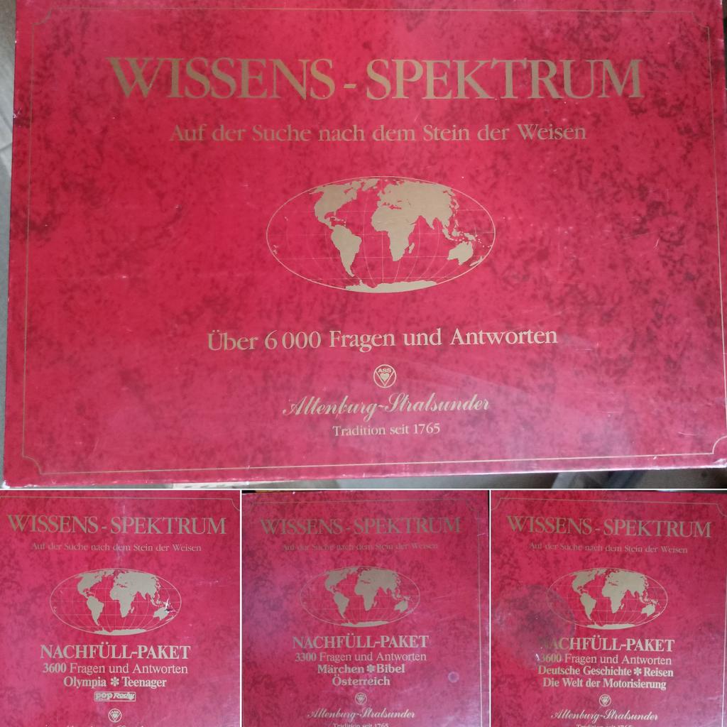 Wissens-Spektrum Spiel • BtBj in 74831 Gundelsheim für 11,00 € zum ...