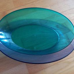 36x24, dekorative Obstschüssel von Tupperware, Serie Eleganza, Farbe grün blau

Privatverkauf