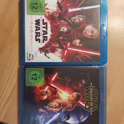 Verkaufe 2 Star Wars Filme auf Bluray.