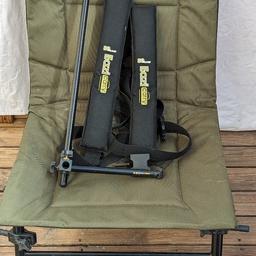 fishing chair with rod holder good condition pick up only