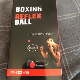 Boxing reflex ball, new and unopened pick up from OL9/North Chadderton area of Oldham.

Any questions please ask