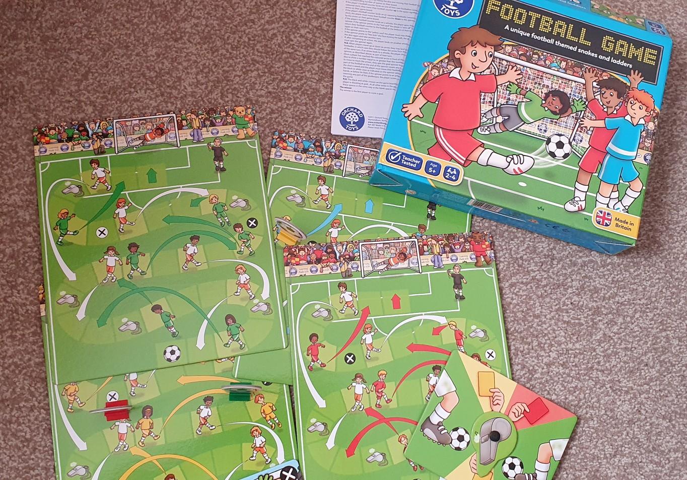 Football snakes and ladders game in WS11 Walsall for £5.00 for sale Shpock