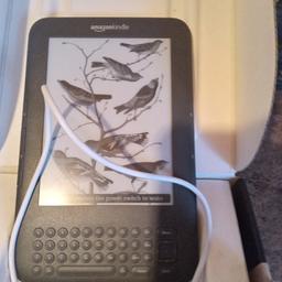 kindle new in box in black come with box and charger and receipt was bought a few years a go will take offers
