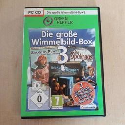 Verkaufe PC-Spiel Die große Wimmelbild-Box 3 in Top-Zustand.
