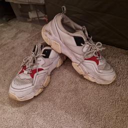 probably look good if they were clean. used and loved