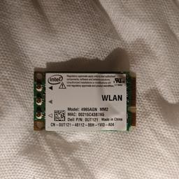 Wifi Card, Model 4965AGN MM2,can collect or can send tracked.

This is Brand New compatible with Dell laptops and other makes.