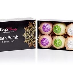 8-PIECE GIFT SET: This 8-piece bath bomb gift set includes 8 x 80g individually wrapped, long-lasting bath-time experiences
 4 UNIQUE SCENTS: Each gift set includes 2 of each scent (rejuvenating coconut, sweet rose, peaceful lavender, and zesty mint)
 NATURAL, CRUELTY-FREE AND VEGAN-FRIENDLY: Our ingredients are vegan-certified, cruelty-free, and non-irritating; they're also completely free from parabens
 SPA-QUALITY AROMATHERAPY: After a long, busy day, there's nothing better than unwinding in a naturally scented, deeply relaxing bath

price includes delivery or collection

please note not all areas are covered for delivery please ask to confirm, thanks