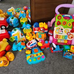 Massive bundle of baby toys
Music ; activity; sensory educational toys; rattles 
Pets and smoke free home