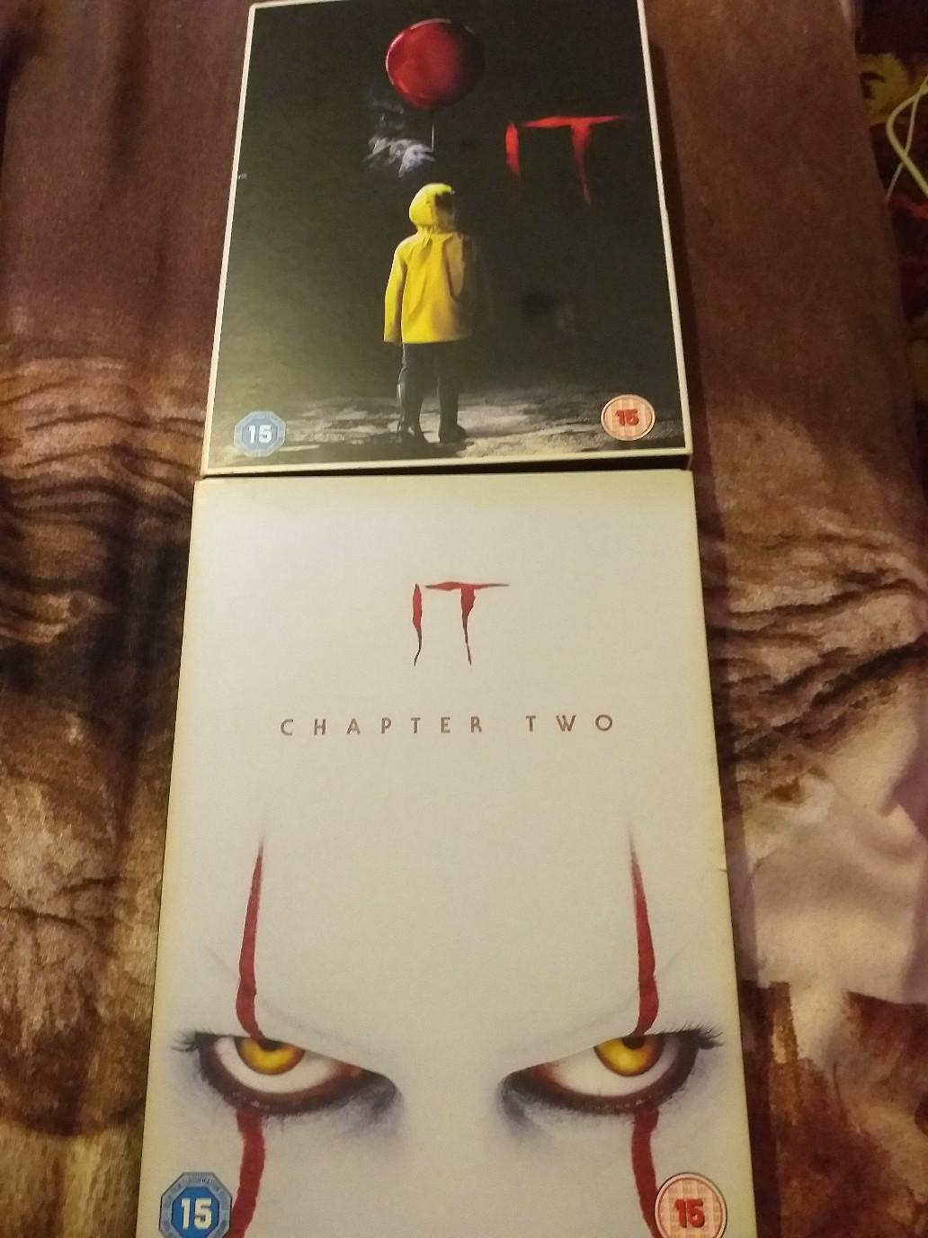 IT chapter 1 and 2 dvds in WV14 Wolverhampton for £8.00 for sale | Shpock