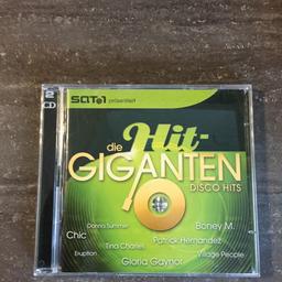 Verkaufe auf diesem Wege Musik CD’s von den Hit Giganten Disco Hits (2 CD’s). Sie befinden sich im guten Zustand. Bei Interesse oder Fragen gerne mit einer Nachricht melden.