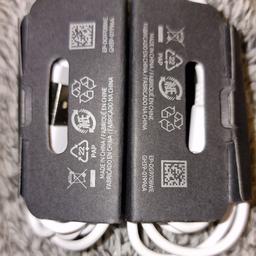2 Brand New Type C chargers on sale for £5 only. 1st come 1st serve and in good condition.
